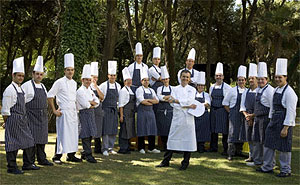 Chefs at Grand Hotel Rimini