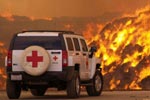 Red Cross Hummer