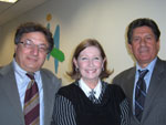 Antonio Preiti, Director Florence Tourist Board, Bonnie Carroll, Publisher/Editor Life Bites News, Pompilo Fabrizi Director Western USA Italian Government Tourist Board