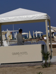 Hotel Grand Rimini Spa on the beah in Italy
